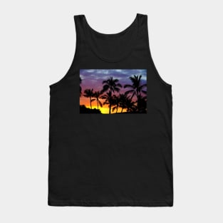 Tropical Sunset Serenade Tank Top